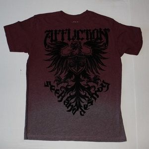 Affliction Faded Seek and Destroy T Shirt
